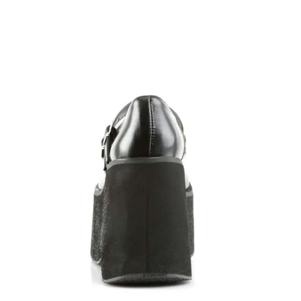 Platform Mary Jane Double Strap Shoes